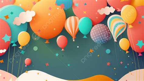 Birthday Balloons Colorful Background, Balloon, Birthday, Celebrate Background Image And ...