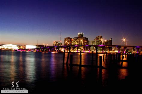 Miami Skyline Wallpaper - WallpaperSafari