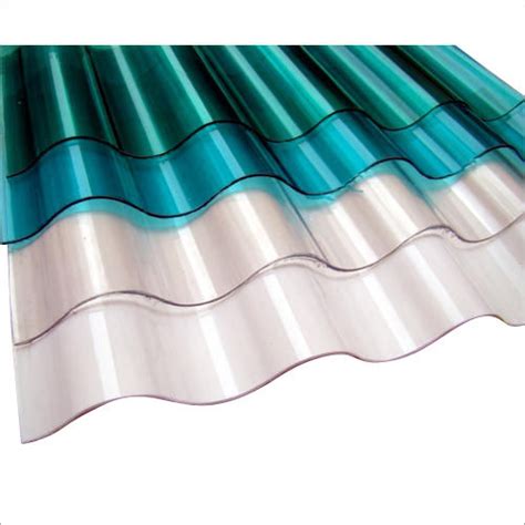 Corrugated Polycarbonate Sheet Length: 3-10 Meter (m) at Best Price in ...