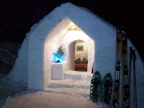 Inside Igloo House