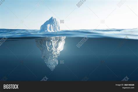 Tip Iceberg. Half Image & Photo (Free Trial) | Bigstock