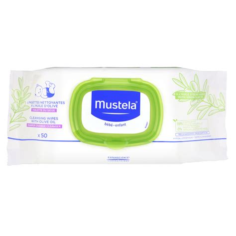 Mustela, Baby, Cleansing Wipes with Olive Oil, 50 Wipes - iHerb