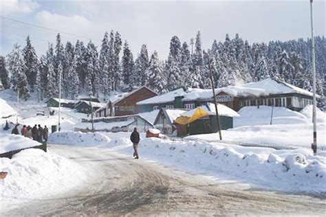 Fresh snowfall in Pahalgam - Jammu Kashmir Latest News | Tourism | Breaking News J&K