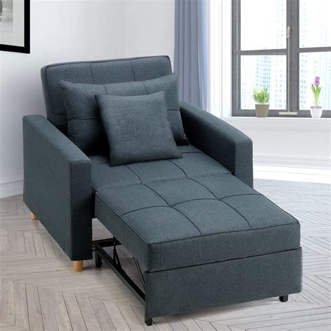 YODOLLA Futon Chair Bed, 3-in-1 Convertible Chair Ubuy Nepal | lupon.gov.ph