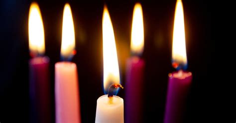 Why are the Advent Candle Colors Purple, Pink, and White?