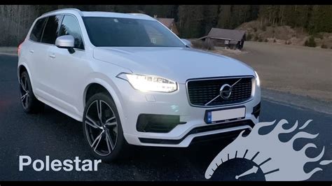 Volvo XC90 T8 Polestar R-Design - 0-100km - Small Hill Climb - VS Saab - YouTube