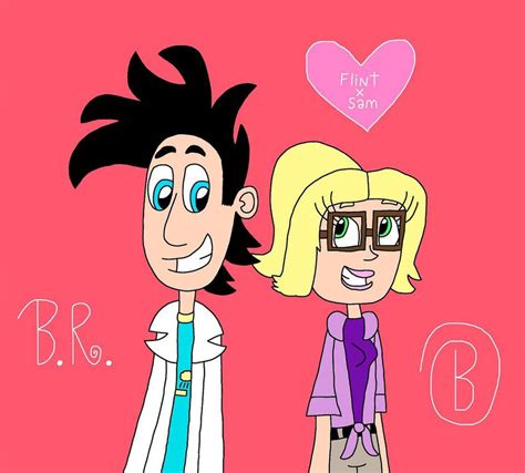 Flint Lockwood and Sam Sparks by BrooklynnCartoonGirl on DeviantArt