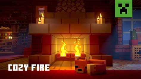 Minecraft Fireplace Tutorial