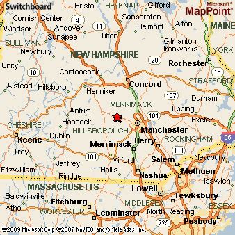 Goffstown, New Hampshire Area Map & More