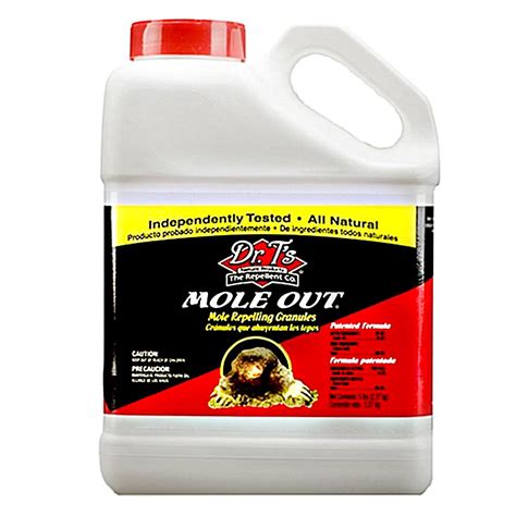 Buy the Woodstream DT329B Mole Out Repelling Granules ~ 5 lb Container at Hardware World