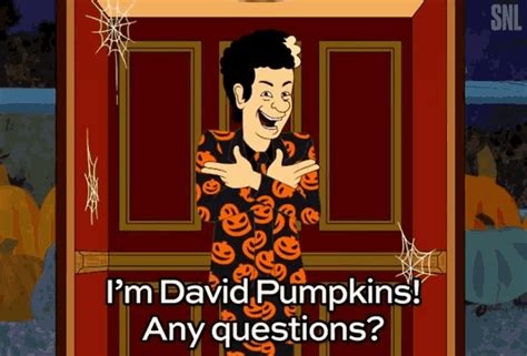 David Pumpkins Any Questions GIF - David Pumpkins Any Questions Tom Hanks - Discover & Share GIFs