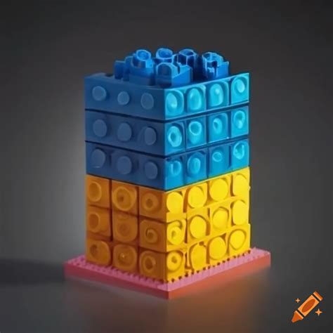 Lego blocks on Craiyon