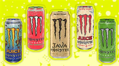 List Of All Monster Energy Drink Flavors