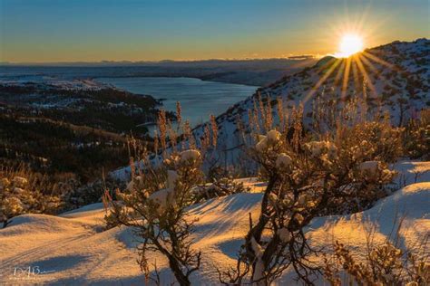 Winter on Fremont Lake - Pinedale Online News, Wyoming