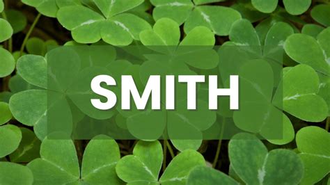 Smith: surname MEANING, origin, and popularity, EXPLAINED