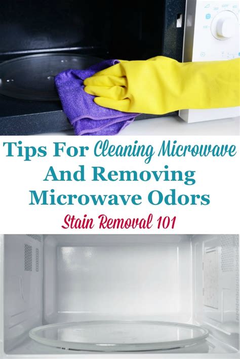 Tips For Cleaning Microwave & Removing Microwave Odors