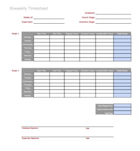 3 Timesheet Templates to Pay Employees with Ease