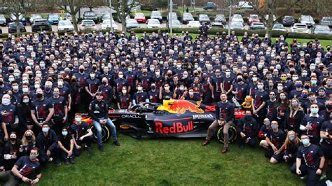 Max Verstappen celebrates world title at Red Bull HQ in Milton Keynes ...