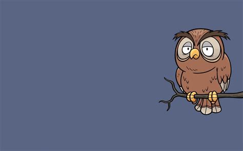 Animated Owl Wallpaper