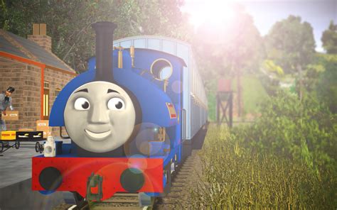 Skarloey Railway 2012 Wallpaper - (''Sir Handel'') by Nictrain123 on DeviantArt