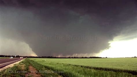 Huge Wedge Tornado near Bennington, KS - May 28, 2013 - YouTube
