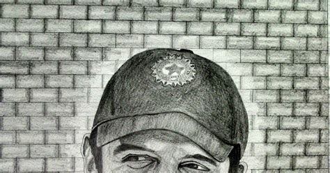 Atul's Sketchings: Rahul Dravid (The Wall)