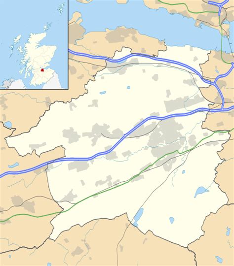 Livingston Map - United Kingdom