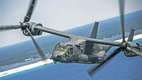 CV-22 Osprey Crash In Japan Was Caused By Gearbox Failure