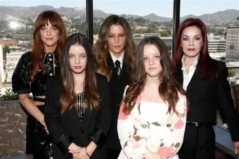 Priscilla Presley makes show of support for Lisa Marie's twin daughters ...