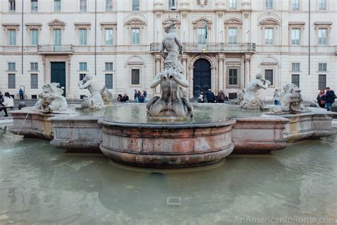 Piazza Navona's Fontana del Moro: Fountain of the Moor - An American in Rome