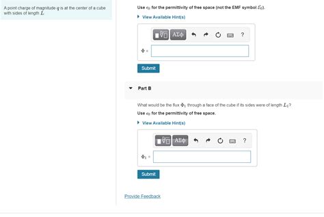 Solved Use e for the permittivity of free space (not the EMF | Chegg.com