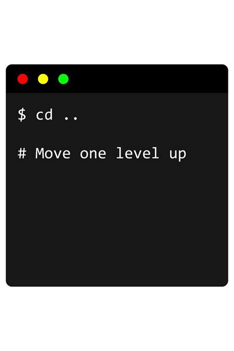 What Does 'cd ..' Do in Terminal?