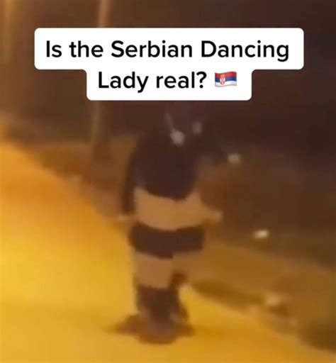 Is Serbian Dancing Lady Real? Face Behind The Video Terrifying Tiktokers