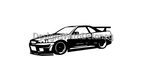 Nissan Skyline Downloadable Vector SVG & PNG Cut Files - Etsy Hong Kong