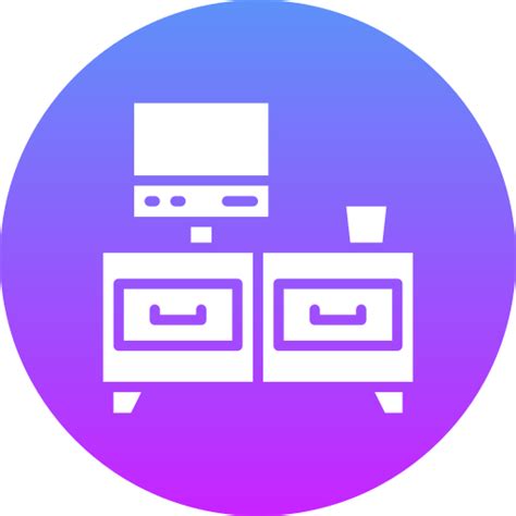 Tv table - Free electronics icons
