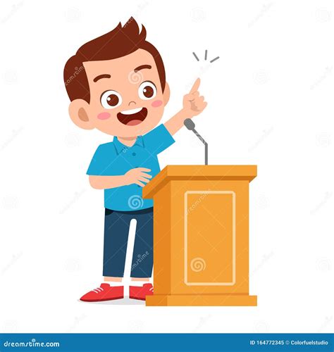 Speech Competition Clipart