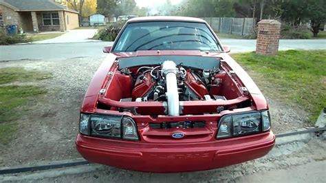 Fox Mustang Twin Turbo Kit