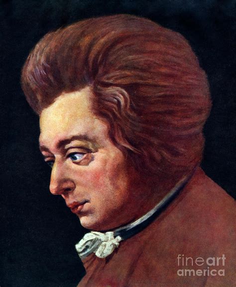 Wolfgang Amadeus Mozart Portrait Painting by Unknown - Pixels