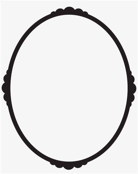 Download Transparent Black Oval Frame Png Svg Library Download - Pressure - PNGkit