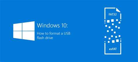 How to format a USB flash drive on Windows 10