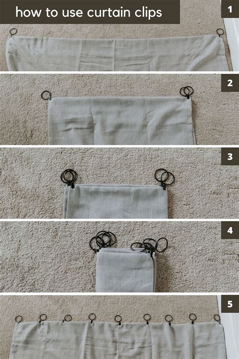 How To Use Curtain Clips For Awesome Looking Curtains