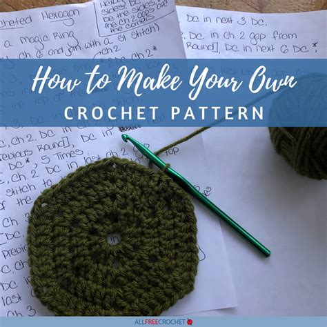 How to Make Your Own Crochet Pattern | AllFreeCrochet.com