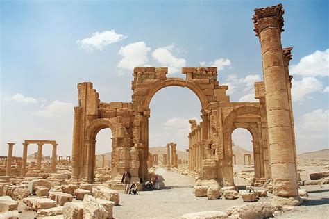 HD wallpaper: antique brown ruins, Syria, Palmyra, architecture, built structure | Wallpaper Flare