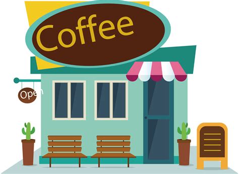 Cafe Clipart Coffee Shop Cafe Coffee Shop Transparent - vrogue.co