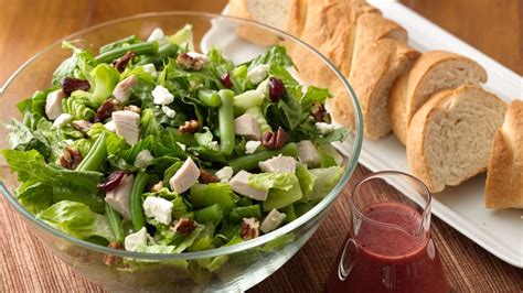 Turkey, Cranberry and Pecan Chopped Salad Recipe - Tablespoon.com