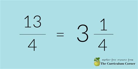 Improper Fractions Scoot - The Curriculum Corner 4-5-6