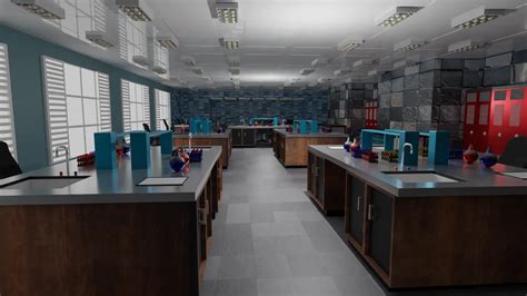 Laboratory Interior - FlippedNormals