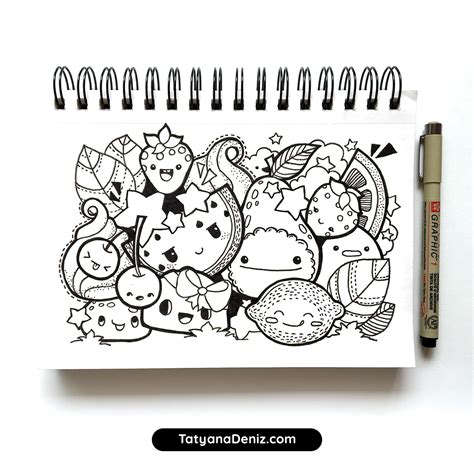 Drawing Tutorials - Learn how to draw kawaii with Tatyana Deniz