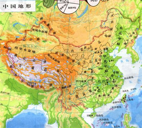 中国4大高原，4大盆地，3大平原，重要山脉的地理分布图_百度知道