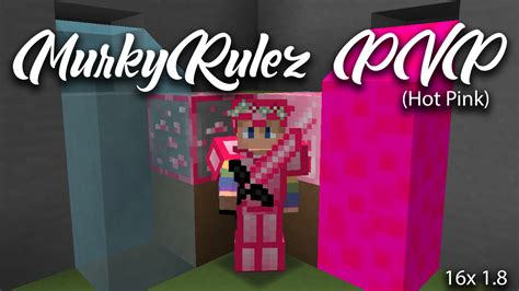 MuRkYrULEz PVP - 16x - Hot Pink PVP Pack Minecraft Texture Pack